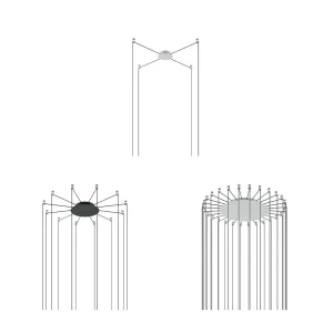 Lodes radial cluster system