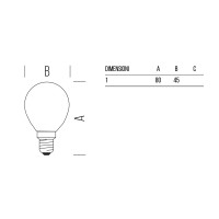 Bot Lighting Sfera Full Light lampadina led dimmerabile