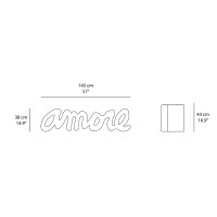 Slide AMORE panchina decorativa
