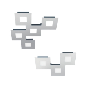 Vivida Square led ceiling lamp