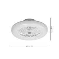 Vivida led ceiling fan