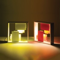 Artemide Fato bicolor table lamp