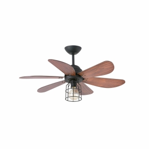 Faro Chicago ceiling fan lamp with remote control