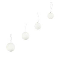 Ideal Lux Mapa Bianco SP spherical suspension lamp