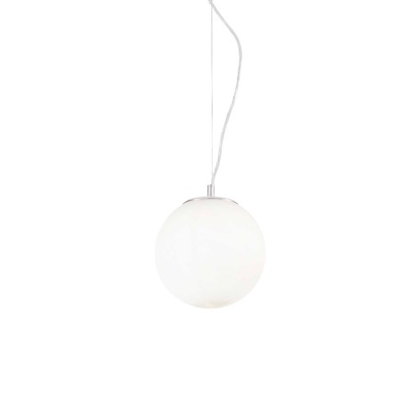 Ideal Lux Mapa Bianco SP spherical suspension lamp