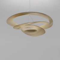 Artemide Pirce led suspension gold