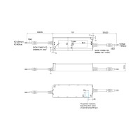 Meanwell PWM driver led 120W 24V CASAMBI for outdoor