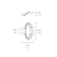 Artemide Mesmeri applique led