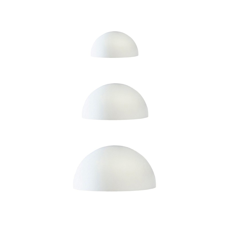 Oluce white glass diffuser for Atollo