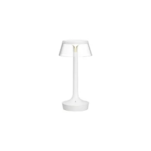 Flos Bon Jour Unplugged lampada ricaricabile bianco-trasparente