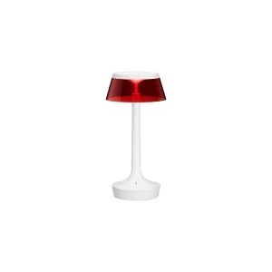 Flos Bon Jour Unplugged rechargeable lamp white-red