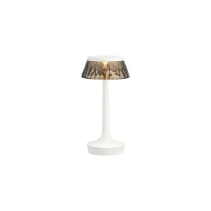 Flos Bon Jour Unplugged rechargeable lamp white-fume
