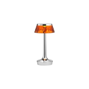 Flos Bon Jour Unplugged rechargeable lamp chrome-amber