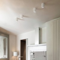 ISYLUCE Ceiling Plaster Spotlight Downlight GU10 Round 70x140