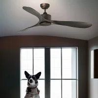 Faro Luzon ventilatore da soffitto 3 velocità marrone Faro Luzon ventilatore da soffitto 3 velocità marrone