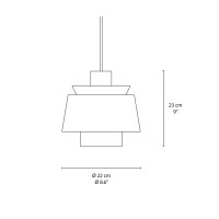 &Tradition Utzon Special Edition sospensione