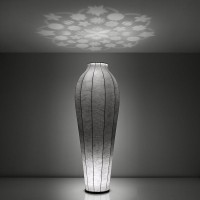 Flos Chrysalis Floor Lamp white Cocoon Resin By Marcel Wanders