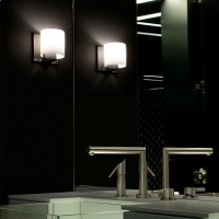 Flos Tilee Applique Wall Lamp Chrome/White By Marcello Ziliani