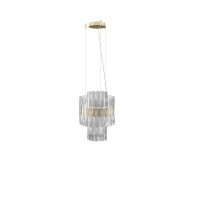 Masiero Vegas double led suspension lamp