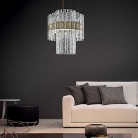 Masiero Vegas double led suspension lamp