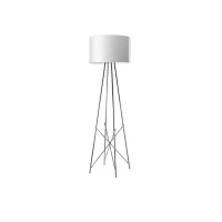 Flos Ray F1 Floor Lamp with lampshade dimmable by Rodolfo