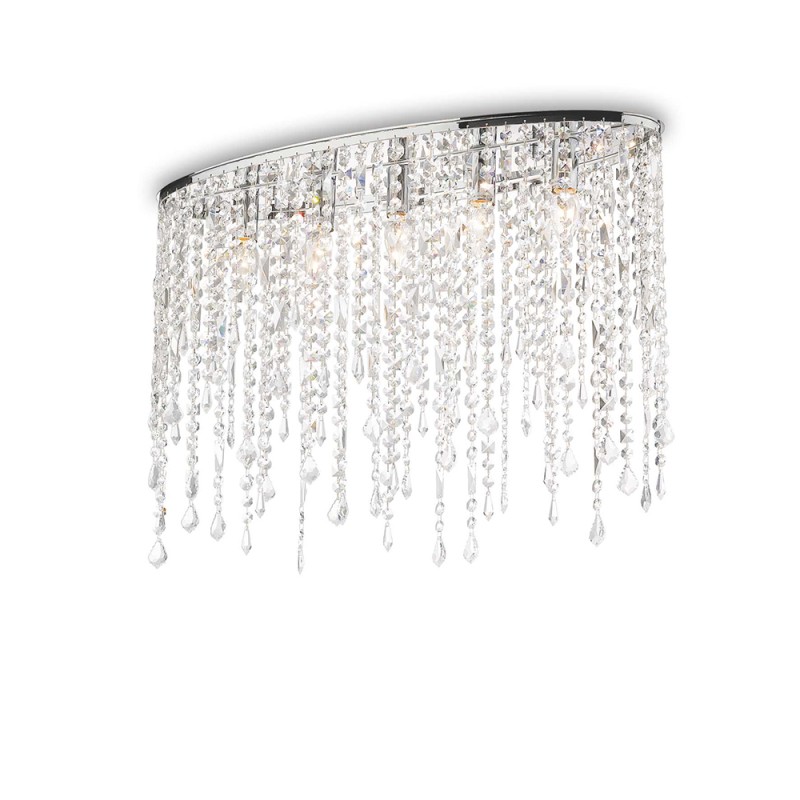 Ideal Lux Rain crystal ceiling lamp Ideal Lux Rain crystal ceiling lamp