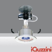 IGuzzini 8002.001 laser spotlight 50W round white recessed