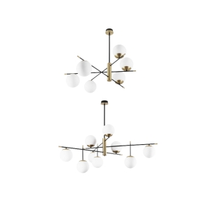 Ideal Lux Gourmet blown glass ceiling lamp