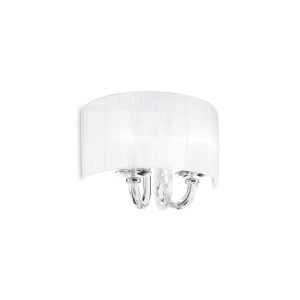 Ideal Lux Swan wall lamp in blown glass