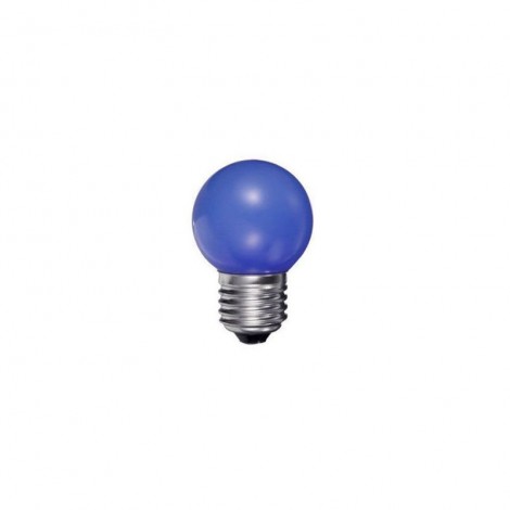 Duralamp Lampadina LED Mini Ball E27 0.5W Colorata Multicolore