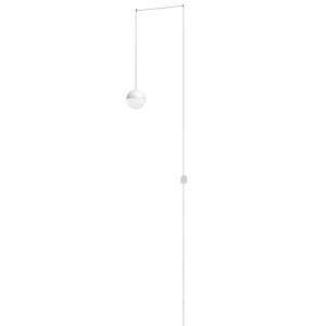 Flos String Light Sfera e rosone bianco