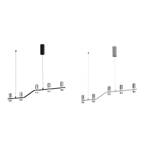 Vivida Kingfort 3-2 led suspension lamp