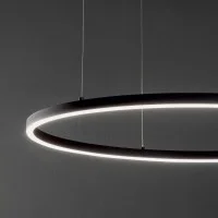 Ideal Lux Oracle Slim LED 4000K Circular Suspension Lamp for Indoor Ideal Lux Oracle Slim LED 4000K Circular Suspension Lamp for Indoor