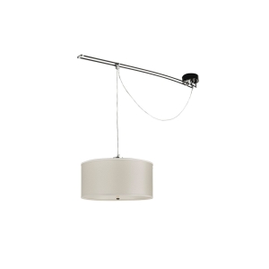 Lumina Moove ivory suspension lamp