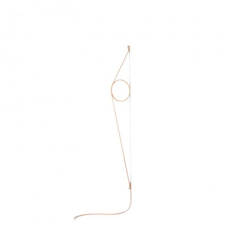 Flos WireRing Wall Lamp LED 16W 2700K 1300lm Indirect Light Pink