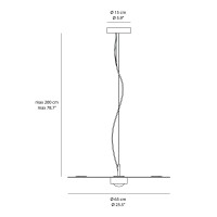 Rotaliana Collide H6 suspension lamp