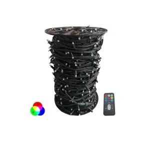 New Lamps 1000 LED 100mt RGB with remote control for outdoor use