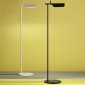 Flos Tab F LED Floor Lamp adjustable by Edward Barber & Jay