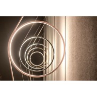 Flos WireRing Wall Lamp LED 16W 2700K 1300lm Indirect Light Grey