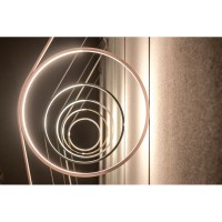 Flos WireRing Wall Lamp LED 16W 2700K 1300lm Indirect Light Grey