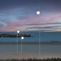 Karman Atmosphere bollard led floor lamp