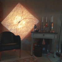Flos Ariette Wall Lamp E27 Applique in fabric Design by Tobia