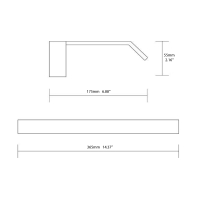 Isyluce lampada da parete led per specchi