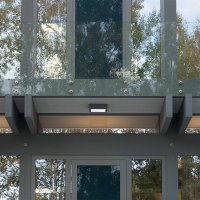 Martini Inoxa square Ceiling Lamp 2x18W Grey IP44 For Outdoor