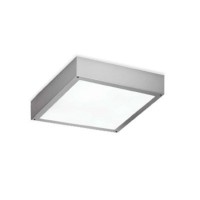 Martini Inoxa square Ceiling Lamp 2x18W Grey IP44 For Outdoor