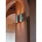Viabizzuno Cilindro Applique Biemission Wall Lamp E27 2x75W