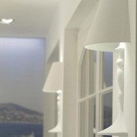 Flos Abajourd 'Hui Small Recessed wall lamp by Soft Architecture