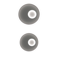Vivida Cell led wall or ceiling lamp