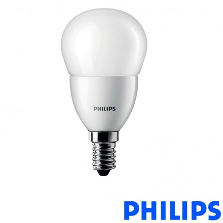 philips corepro ledluster nd 6 40w e14 2700k led bulb diffusione luce srl