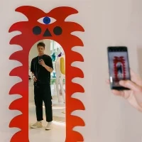 Qeeboo Mirrors Oggian Qeeboo Mirrors Oggian